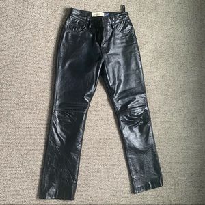 Gap 100% Genuine Leather Pants